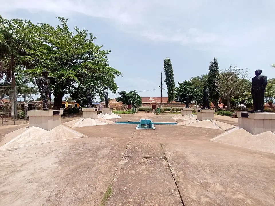 Fort Français (no building left), Ouidah — photo by Aimeabibis